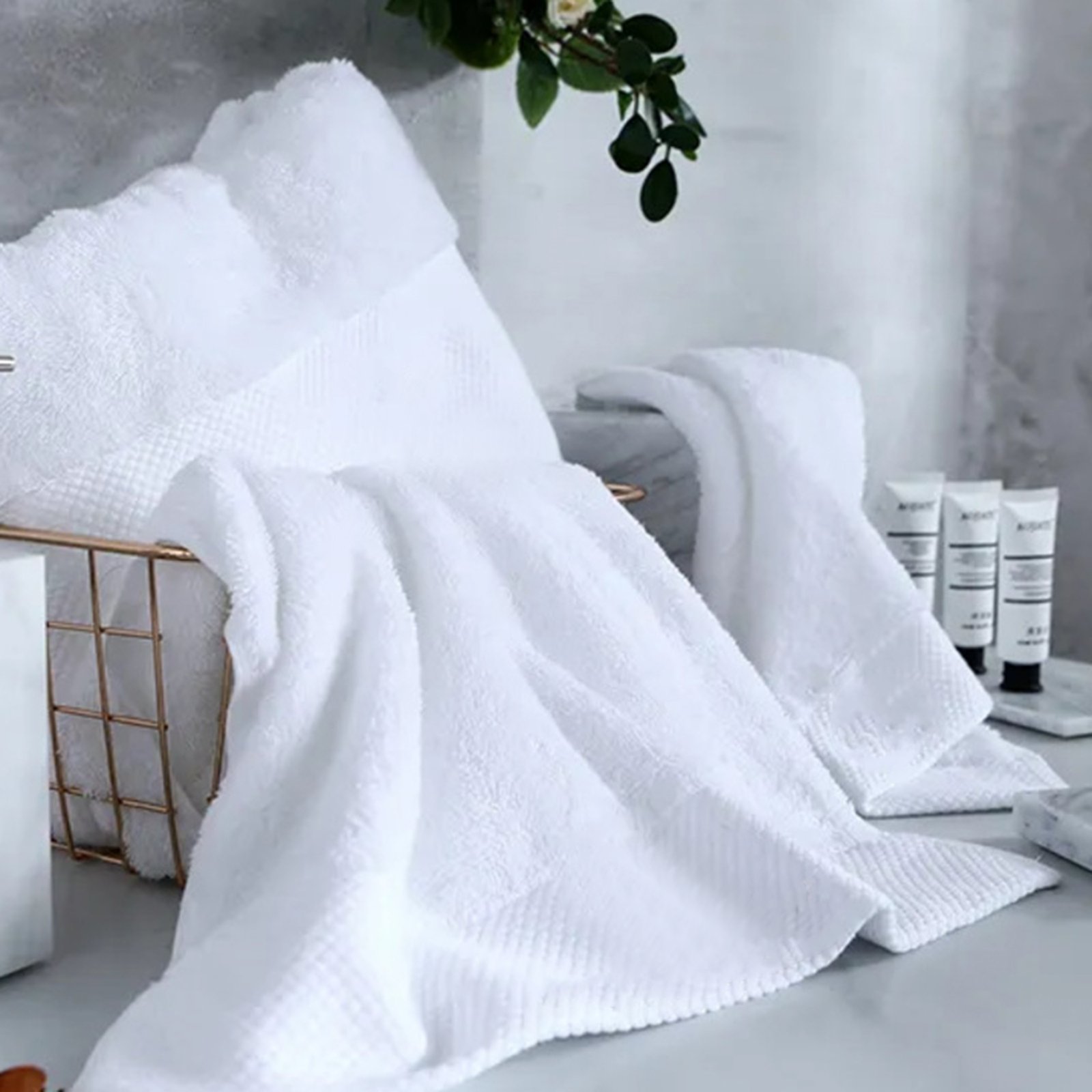 Pure cotton hotel beauty salon bath towel