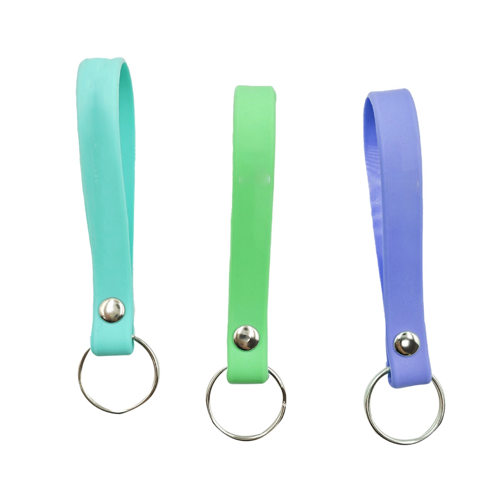 Customized Silicone Wristband Keychain