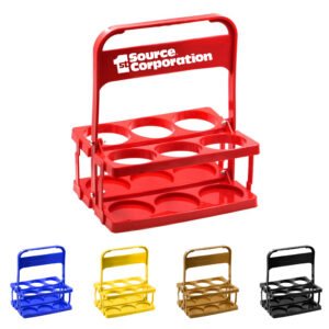 Plastic Folding Basket 6-Pack Beer Bottle Holder