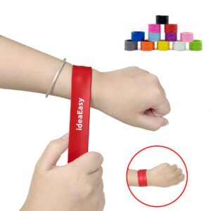 Environmental protection Silicone Slap Band