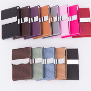 Pu Leather Business Card Holder