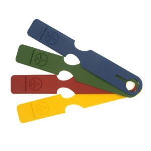 Leather Luggage Tag With Information Card Custom