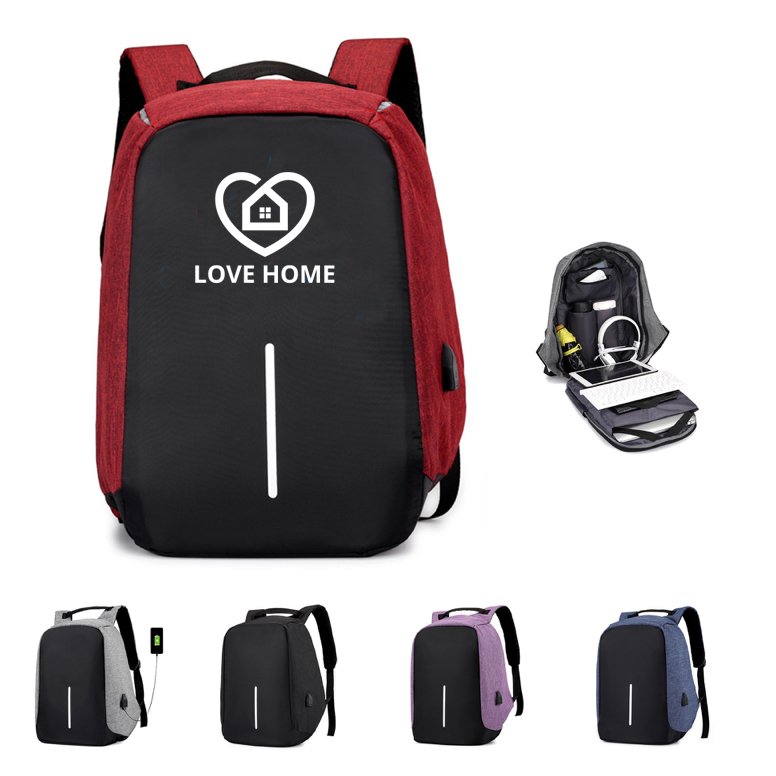Travel Laptop Usb Charging Business Backpack