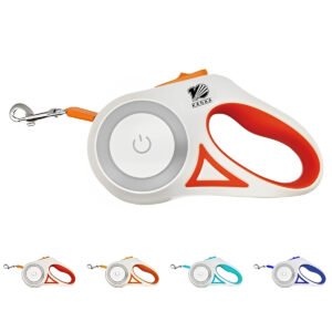 Retractable Dog Leash with LED Light