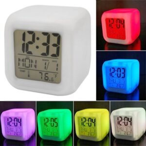 LED Color Change Digital Alarm Clock