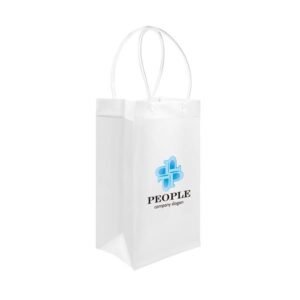 Solid Color PVC Wine Cooler Tote