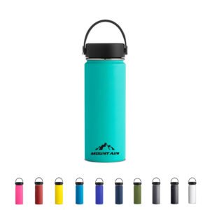 16 Oz Outdoor Stainless Steel Vacuum Bottle W/ Handle