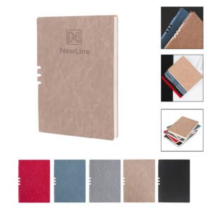 Soft Leather Notebook W/ Pen Holder