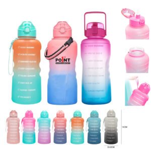Large Capacity Gradient Sport Water Bottle