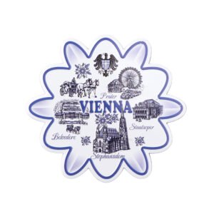 3.25" Full Color Custom 3D Metal Fridge Magnet Souvenir Gift