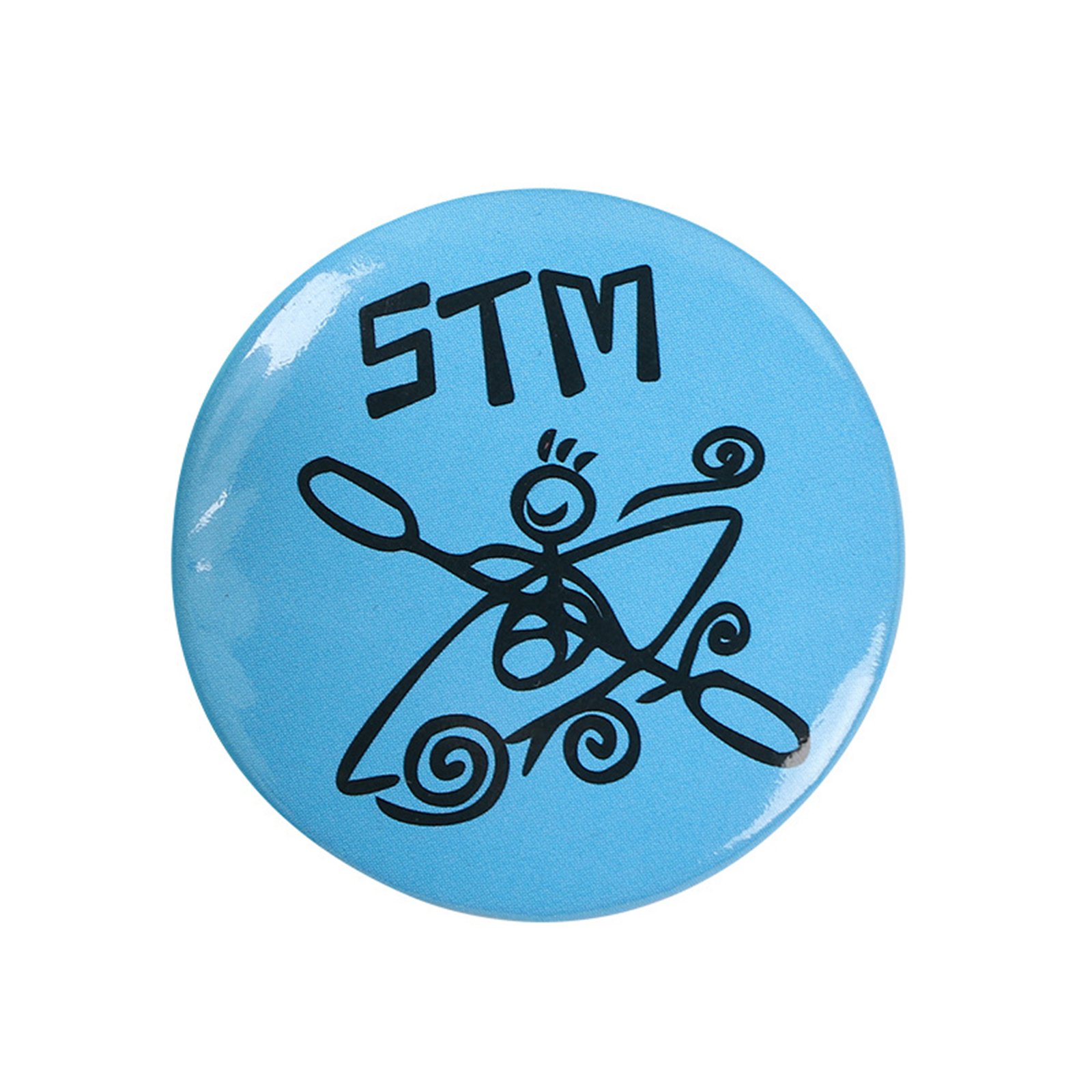 1.77-inch Creative Tinplate Badge Dog Brooch Student Cartoon Badge Bag Pendant