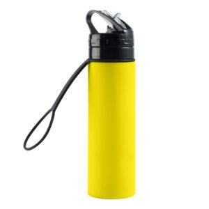 20 Oz Silicone Foldable Folding Sports Bottle