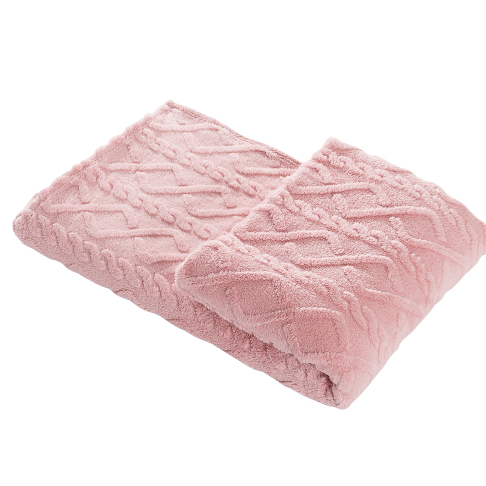 39"*59" 280GSM Tafleece Double-Sided Fleece Blanket