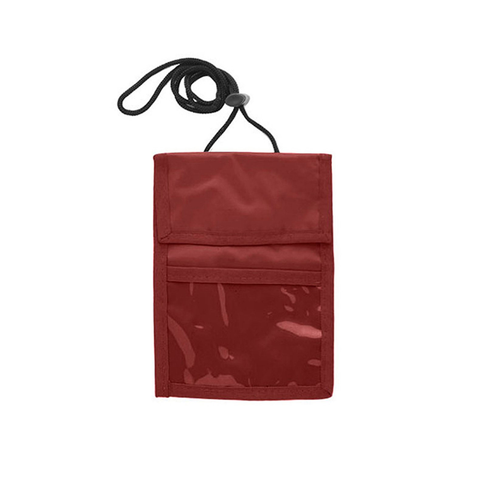 Nylon Neck Wallet Badge Holder
