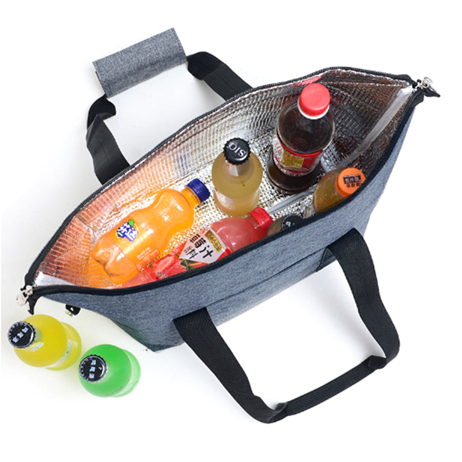 Large Insulated Picnic Tote Bag
