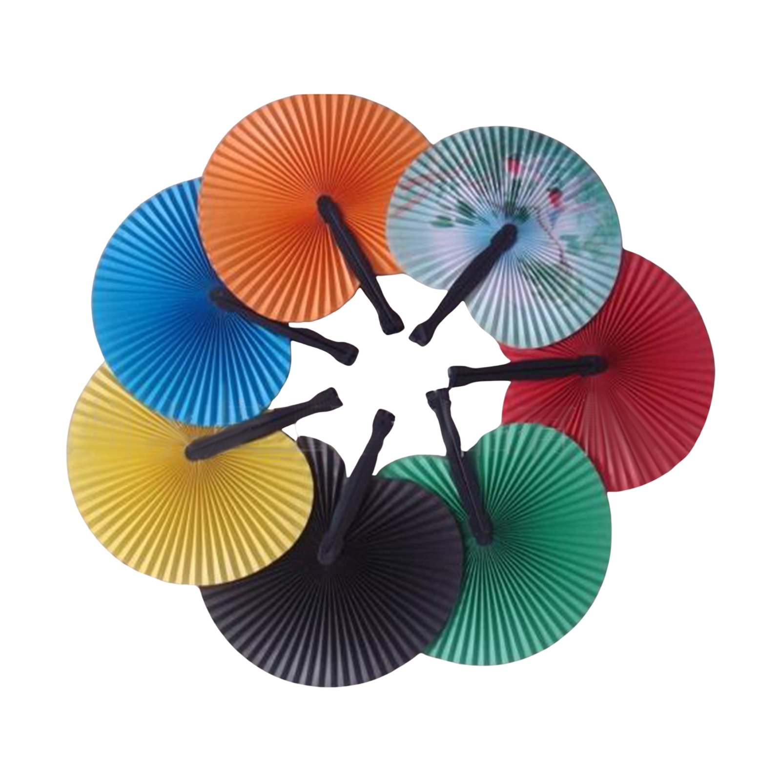 Handheld Paper Folding Fan