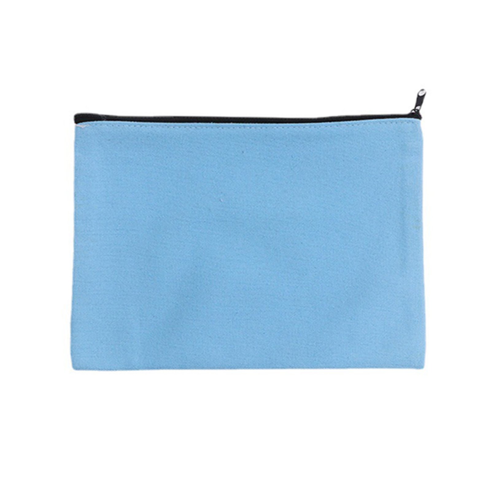 Canvas Zipper Cosmetic Pouch