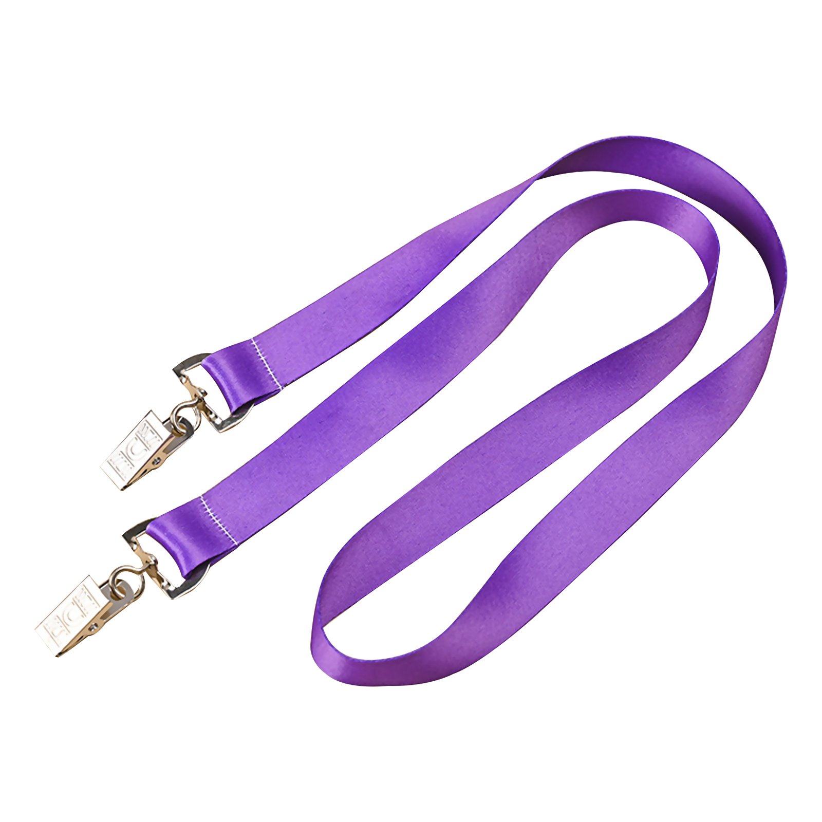 Soft Polyester Neck Lanyard With clips