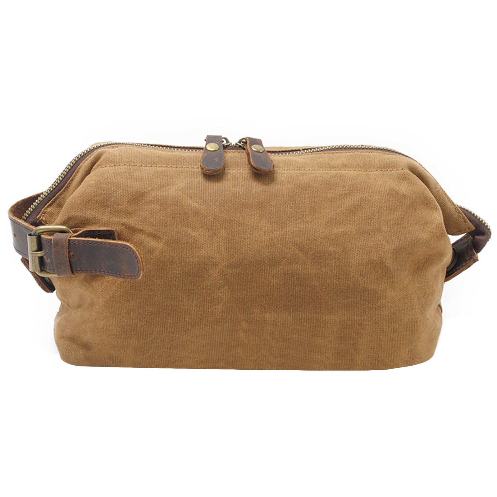 Waxed Canvas Toiletry Bag