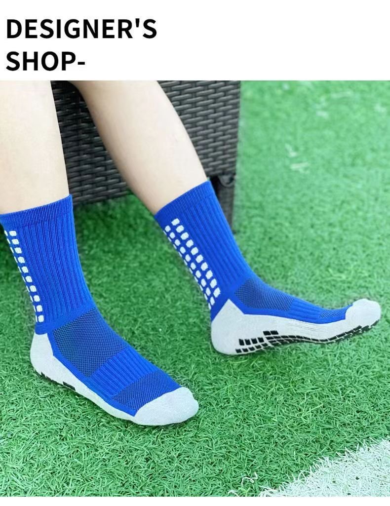 Unisex Non Slip Grip Socks with Cushion for Yoga & Hospital
