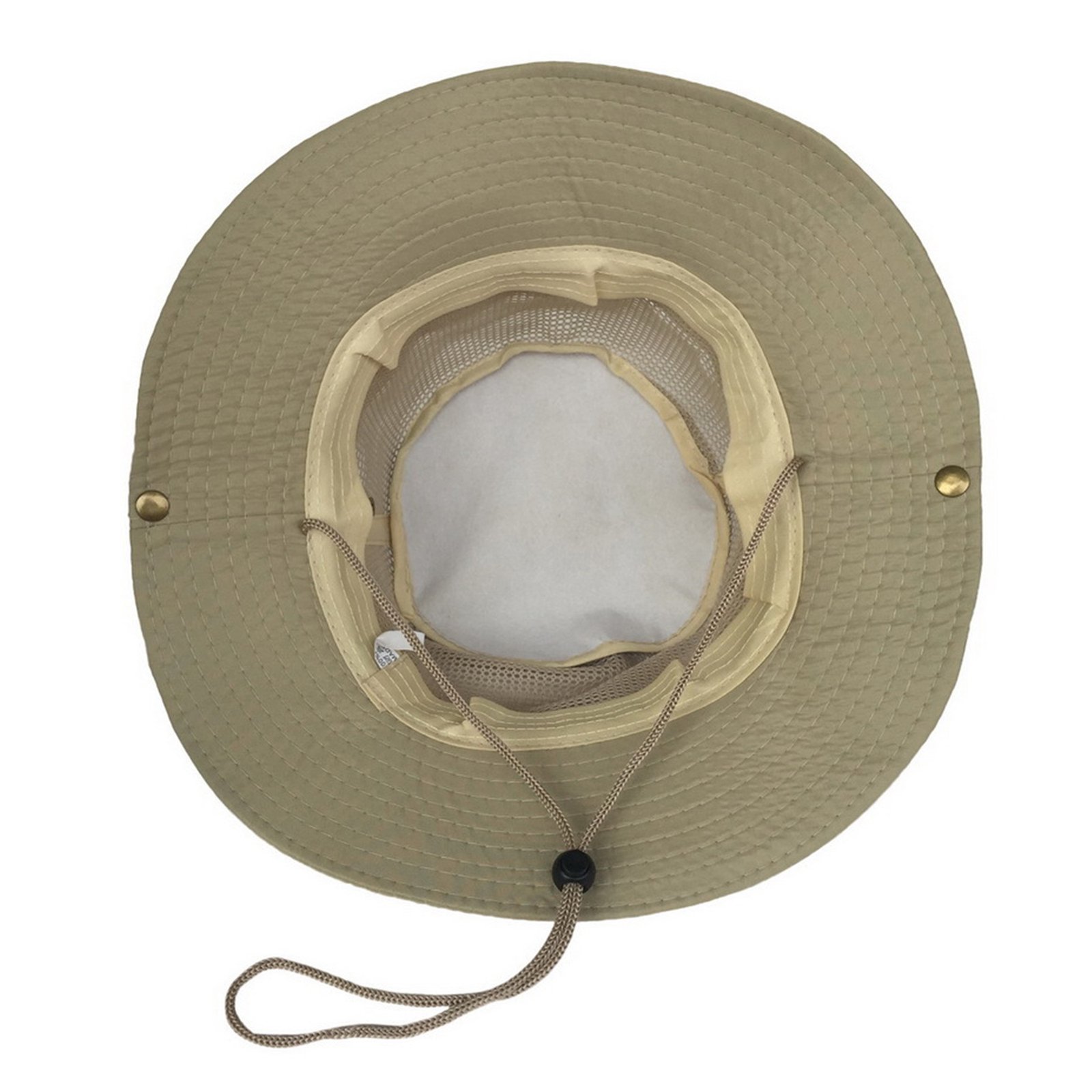Wide Brim Mesh Sun Bucket Hat
