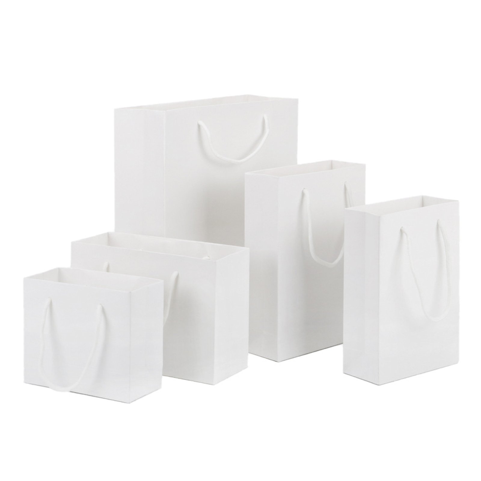 Premium Black Matte Paper Shopping bag