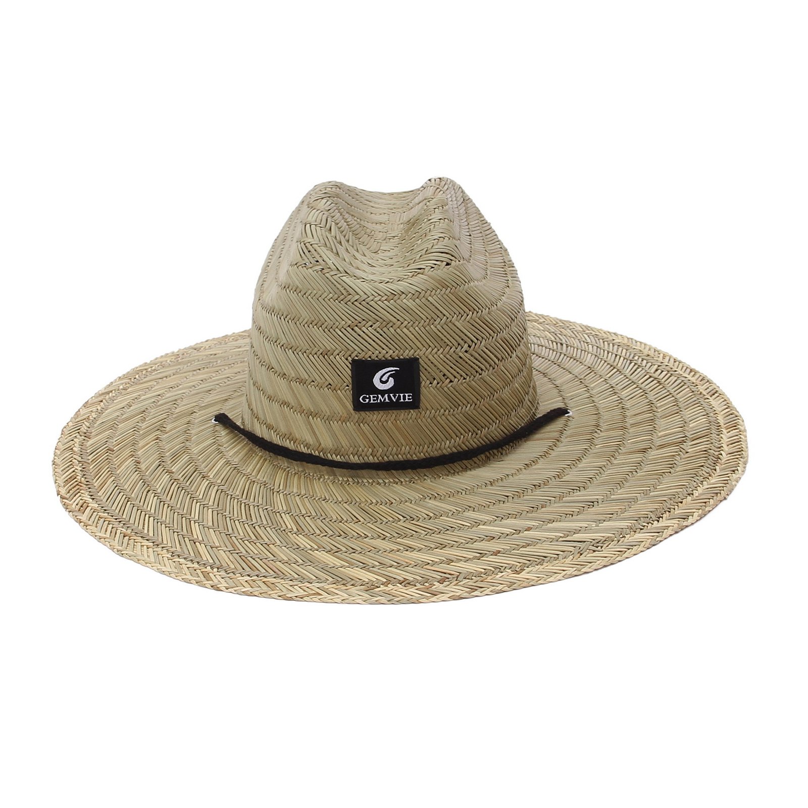 Men’S Pierside Lifeguard Beach Sun Straw Hat