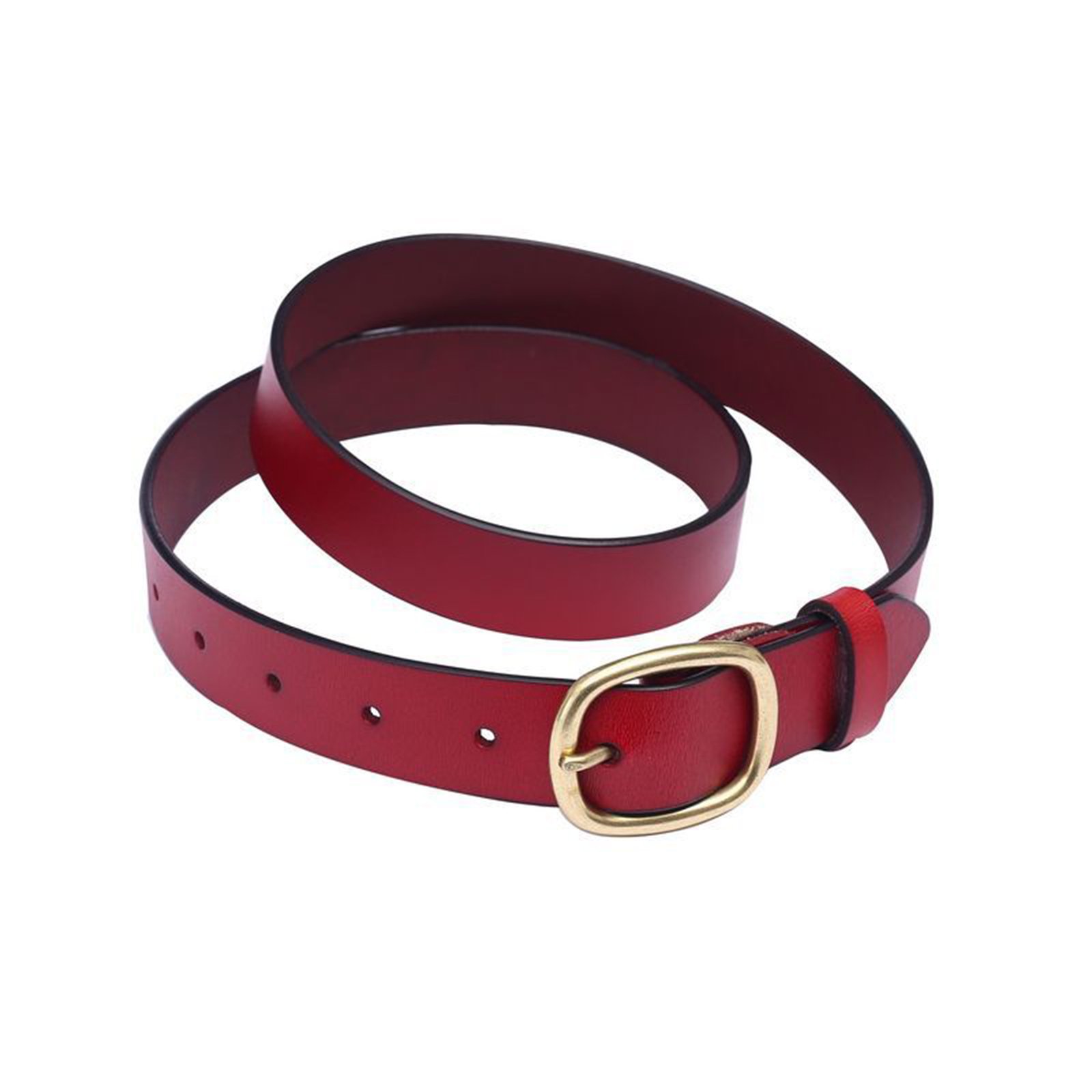 Cowhide Ladies Leather Belt