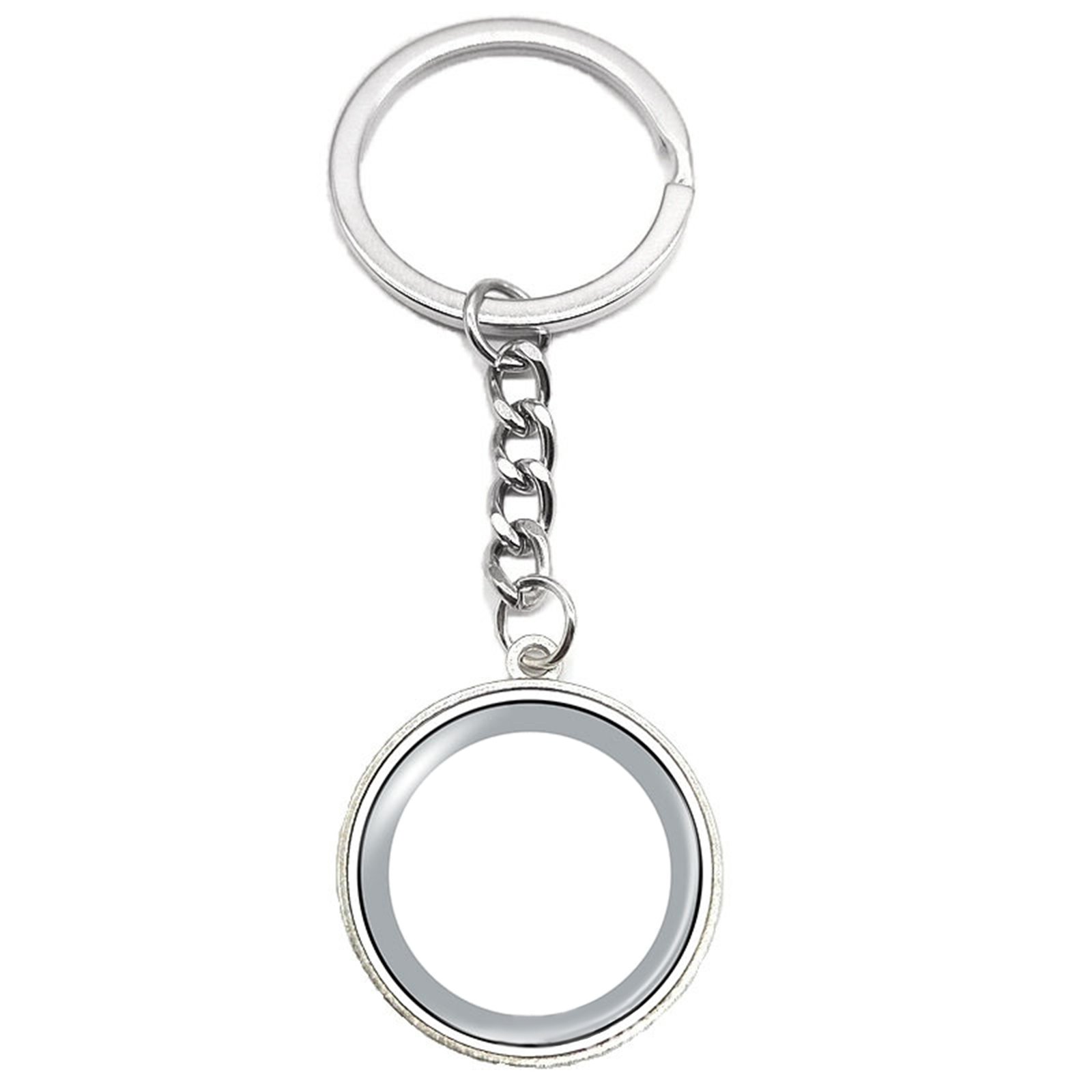 Round Domed Metal Zipper Pull