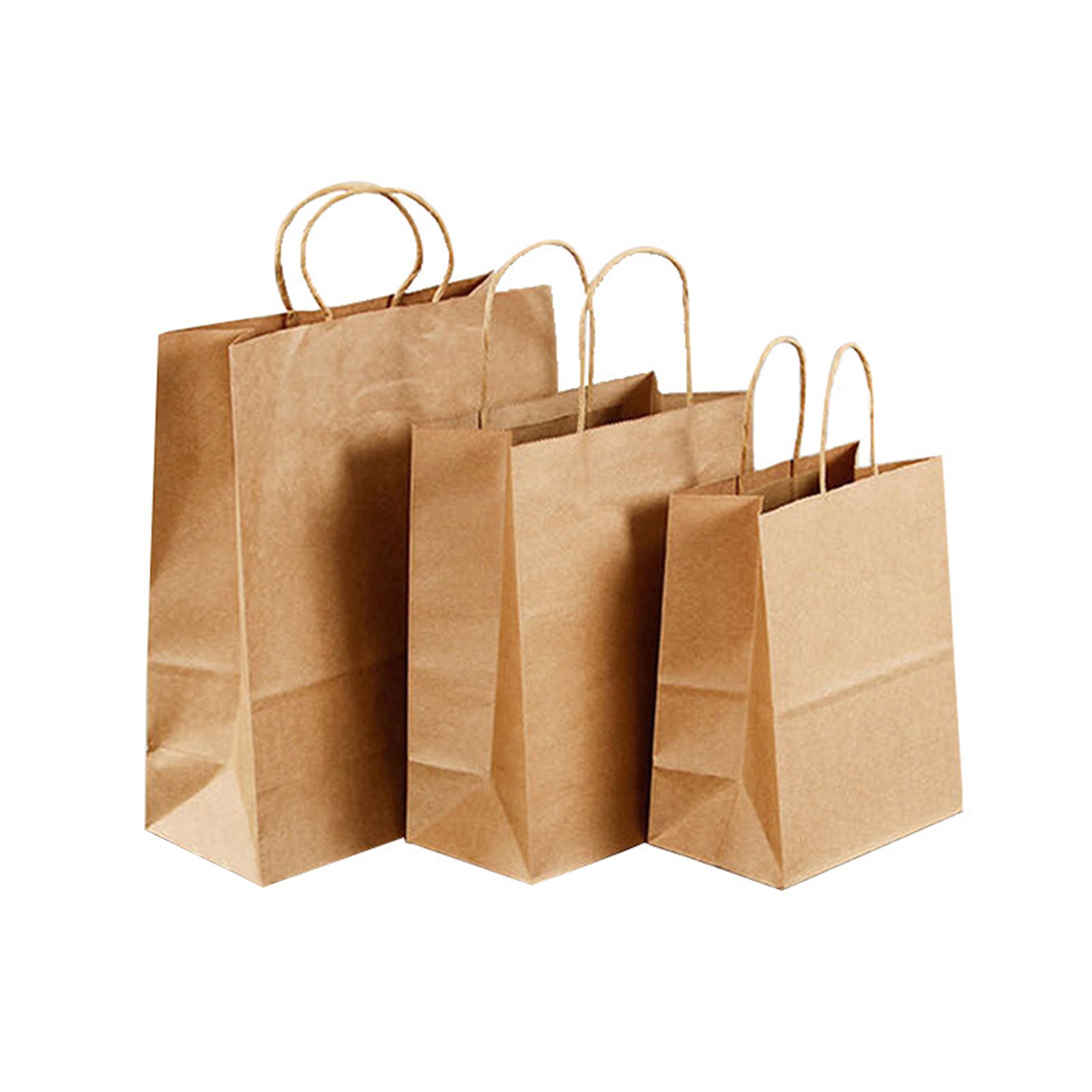 Kraft Paper Take-Out Bag