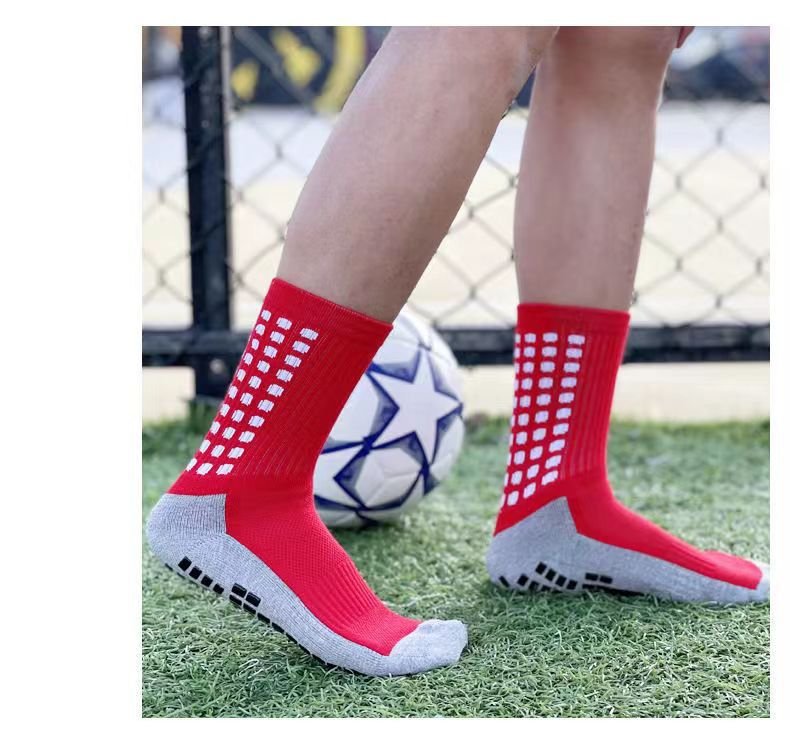 Unisex Non Slip Grip Socks with Cushion for Yoga & Hospital