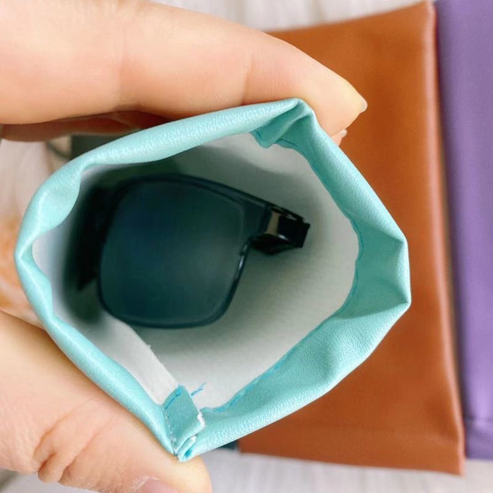 Pu Leather Glasses Case
