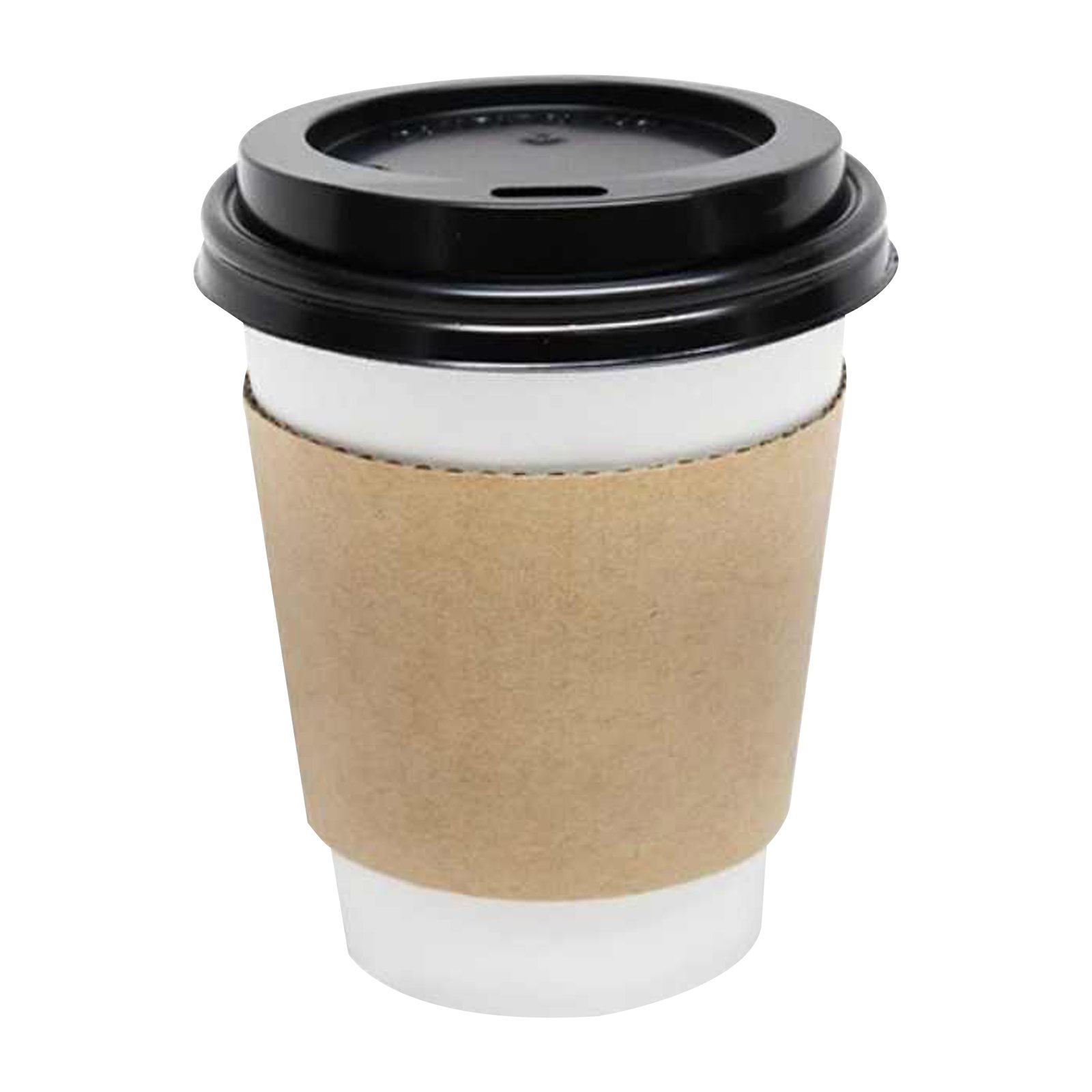 5 " x 2.4 "Kraft Paper Cup Sleeve