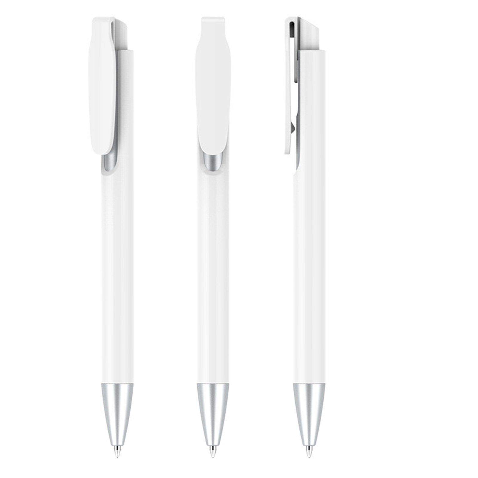Plastic Retractable Ballpoint Pen
