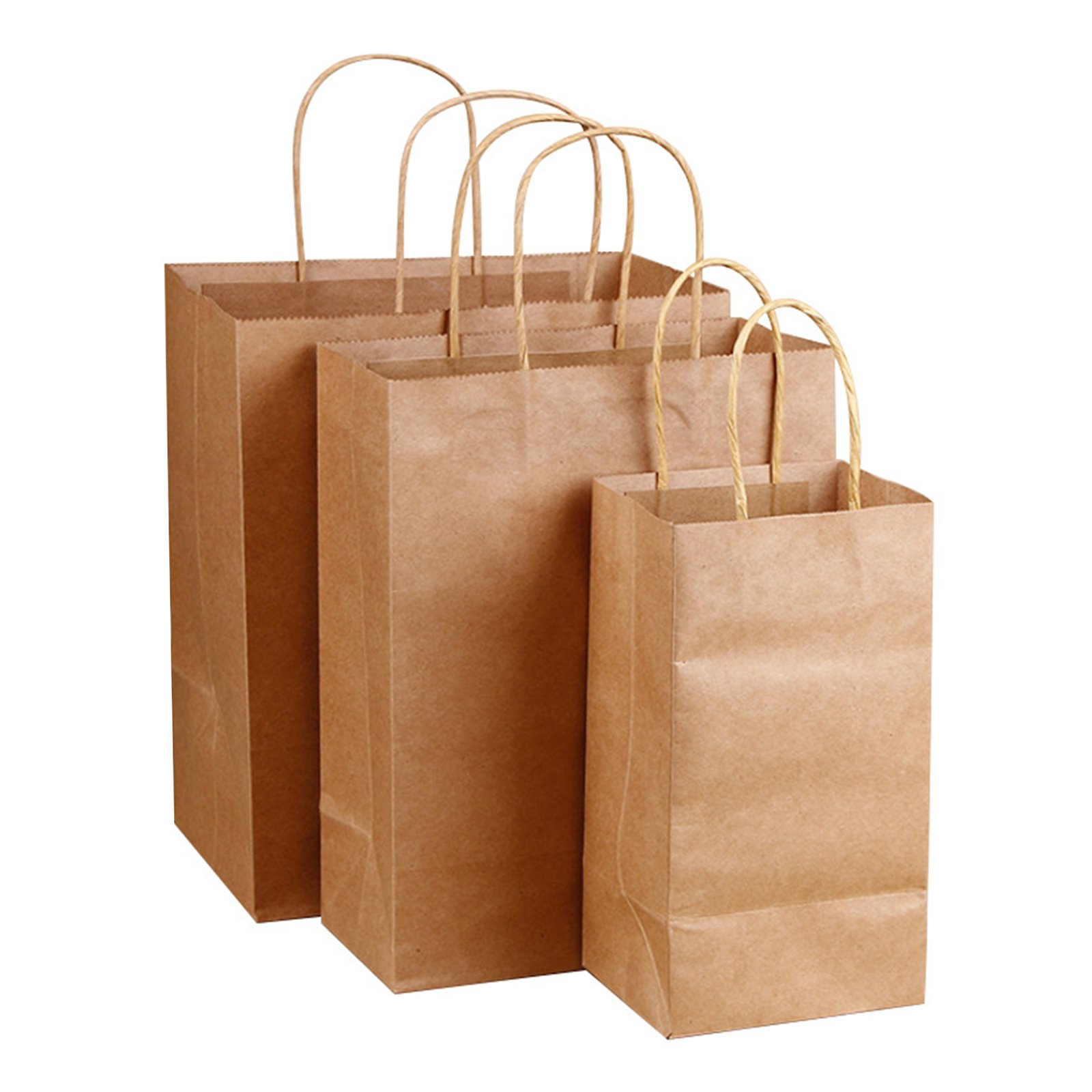 Kraft Paper Take-Out Bag