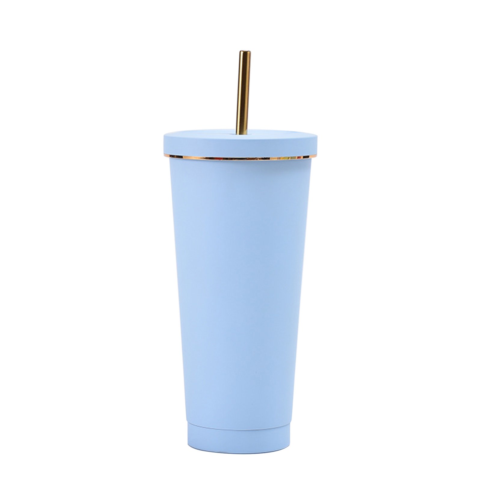 17oz Metallic Coffee Tumbler Insulated Metal Cup