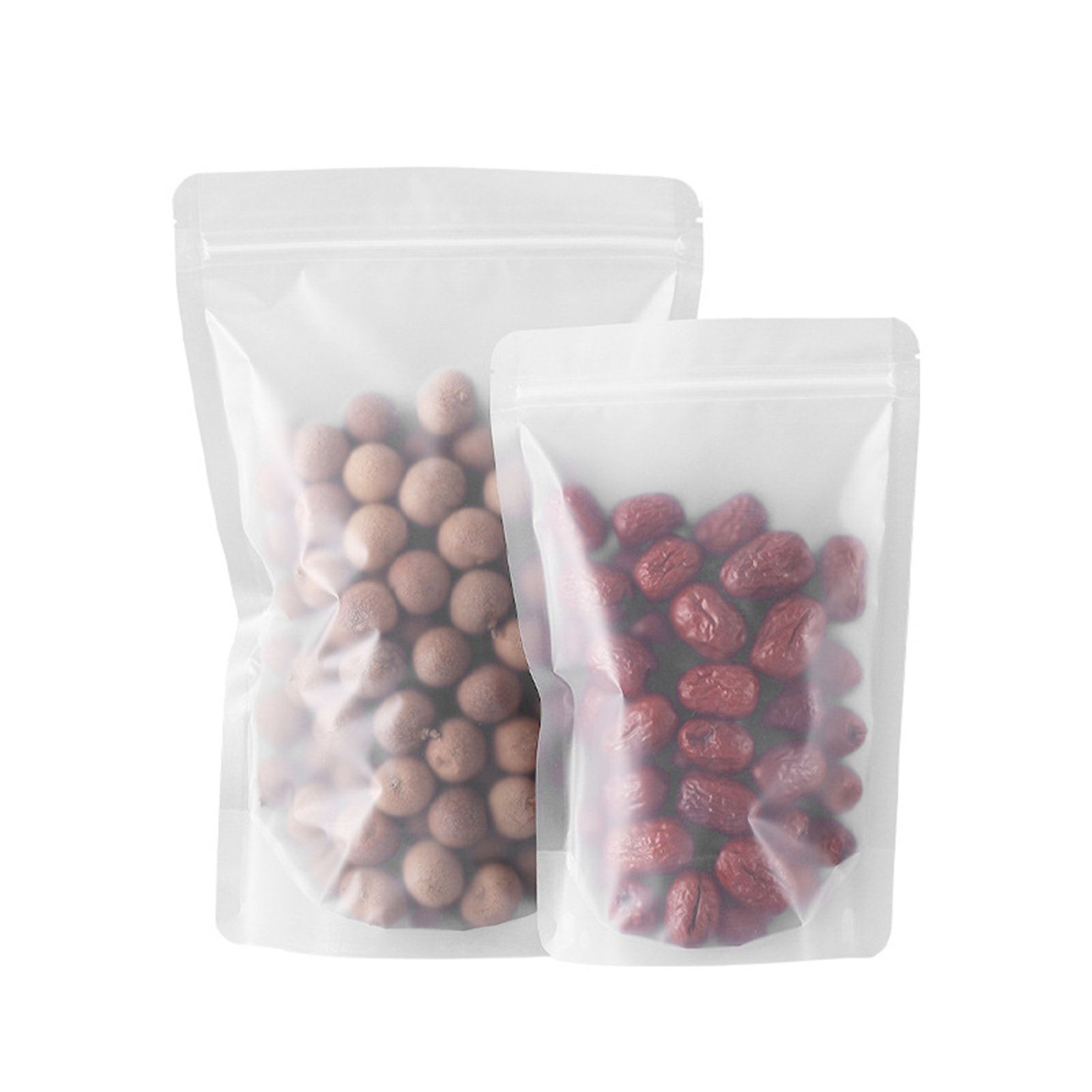 Frosted Transparent Food Bag