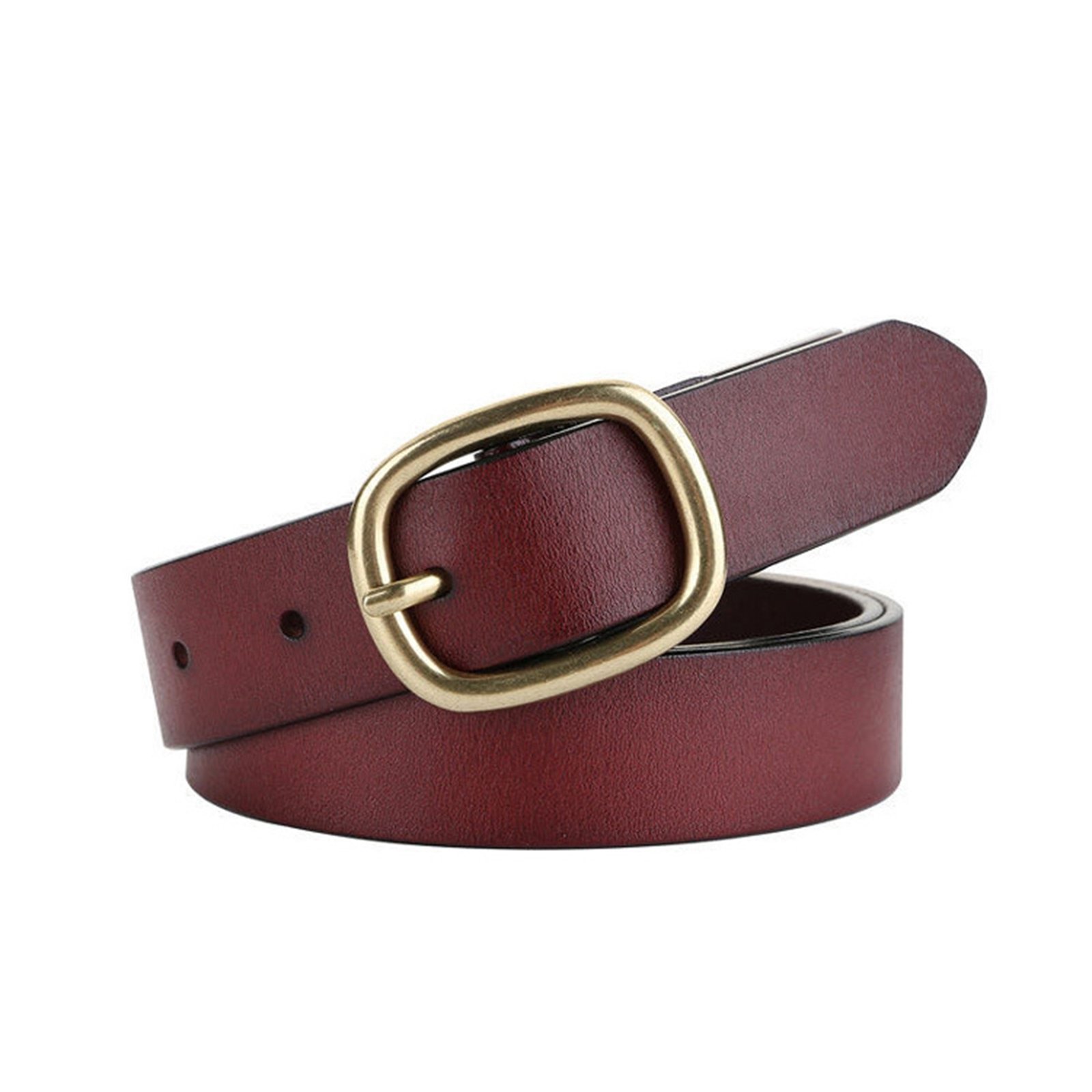 Cowhide Ladies Leather Belt