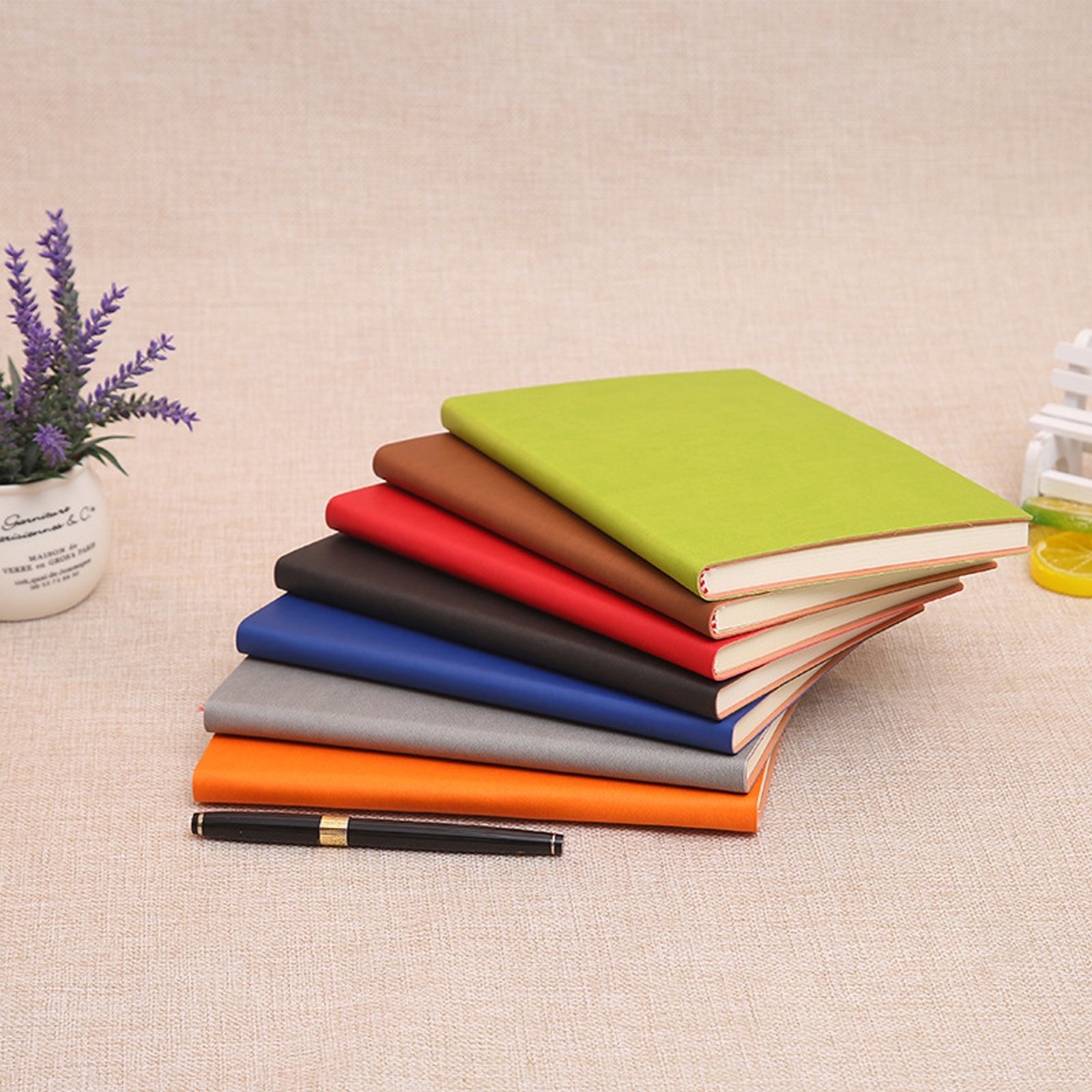 Soft PU Leather Journal Notebook