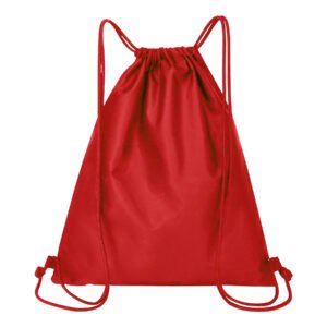 Drawstring Backpack W/ Front Pouch