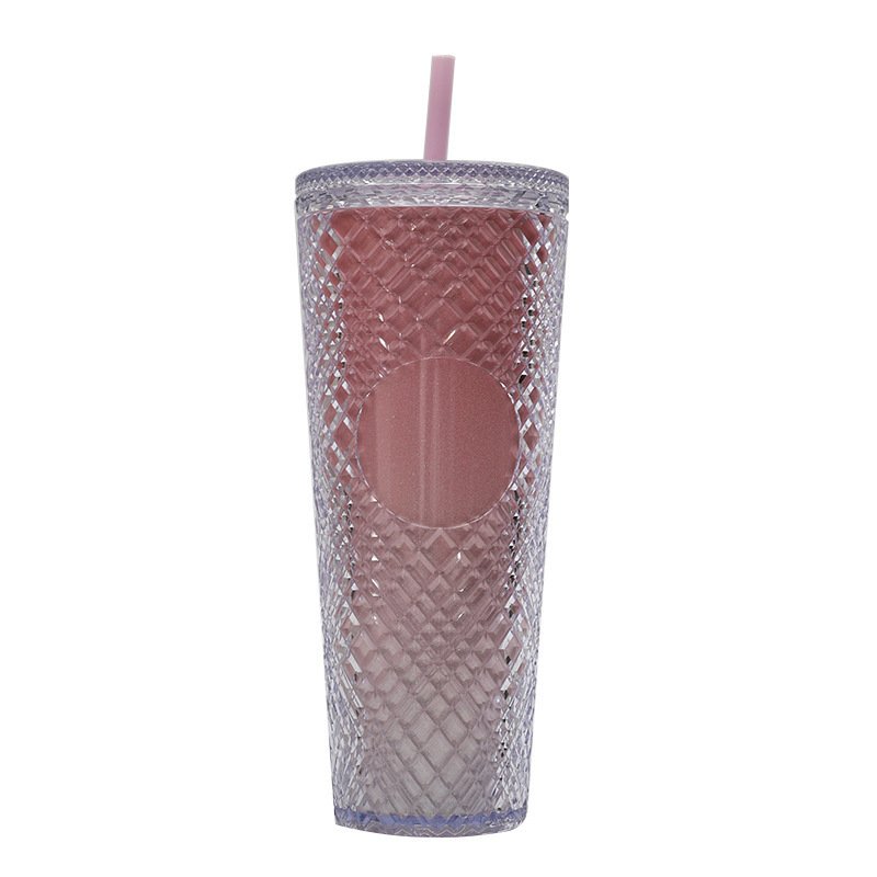 Plastic Double Lattice Cup