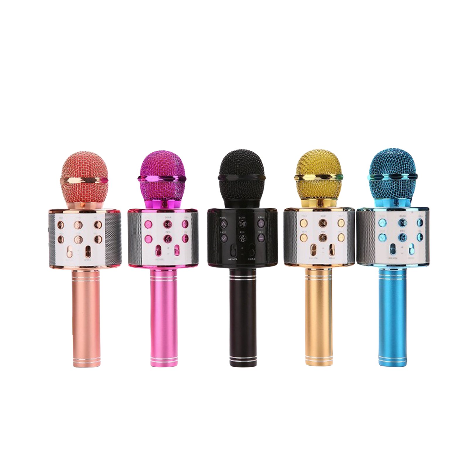 Wireless Bluetooth Karaoke Microphone Speaker 3-in-1