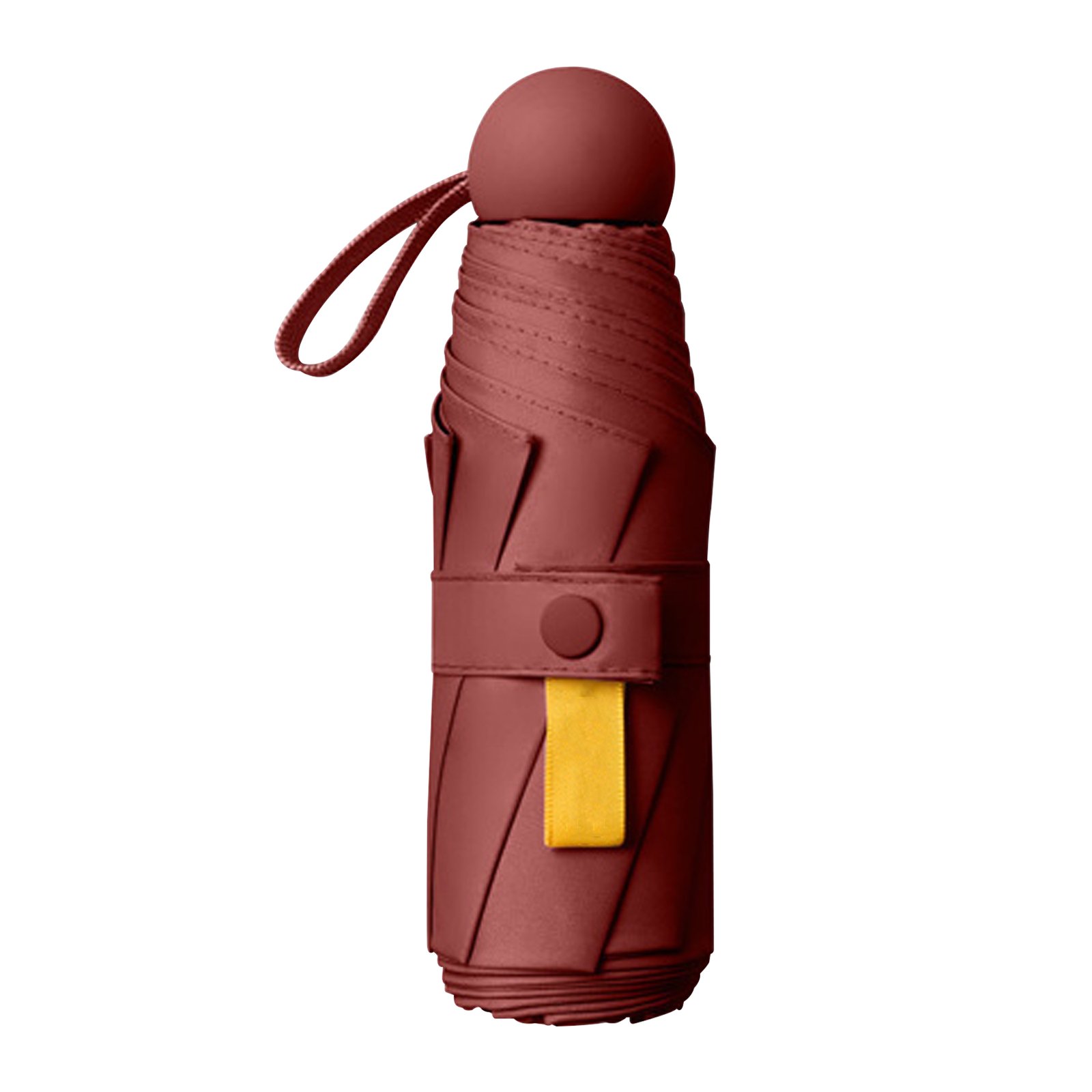 Mini Windproof Sun & Rain Pocket Umbrella With Case