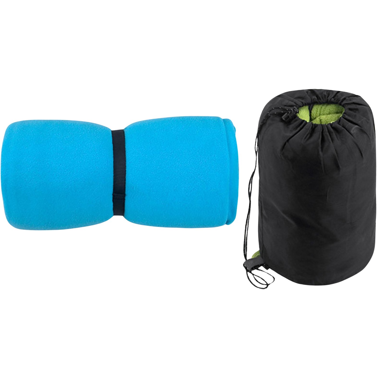 Portable Fleece Blanket With Pouch