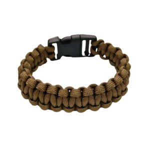 Colorful Paracord Bracelet with Plastic Clasp