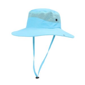 Cotton Wide Brim Sun Bucket Hat