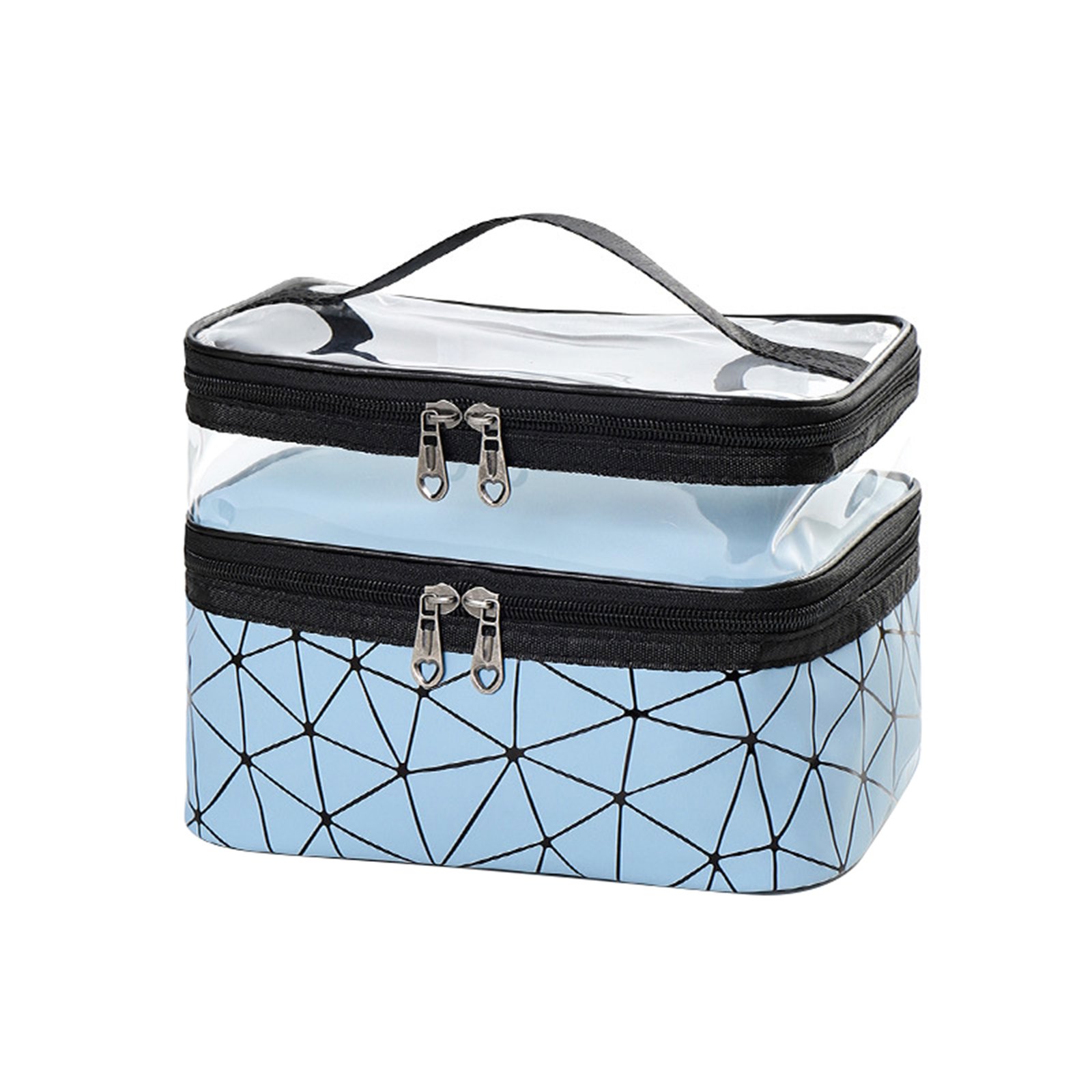 Double layer Travel Cosmetic Case