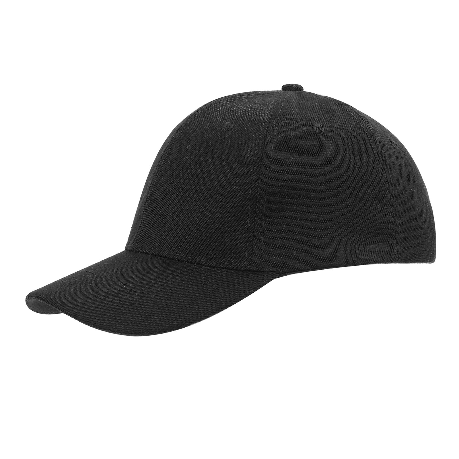 6 Panels Cotton Twill Peaked Cap