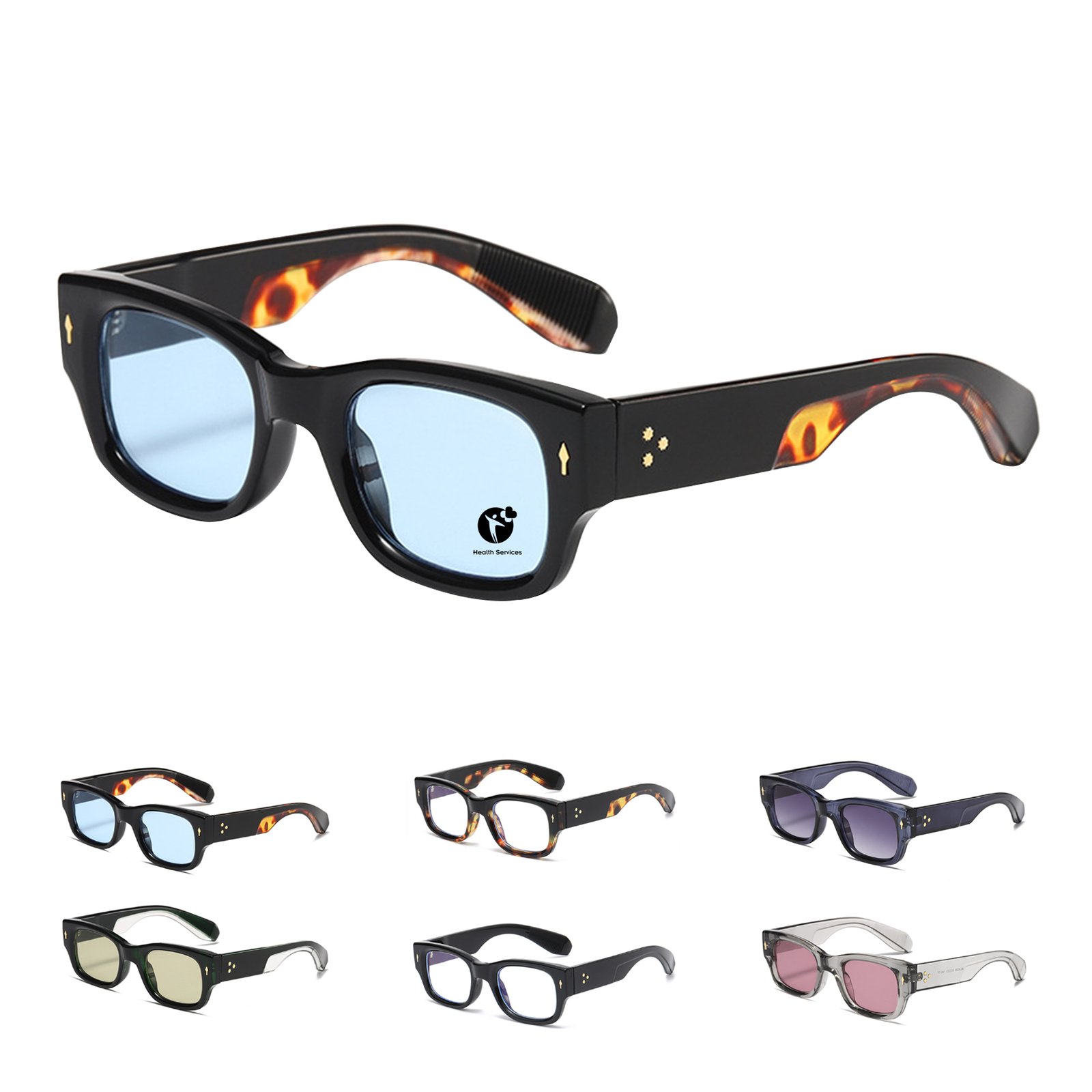 Retro Chic Sunglasses UV Cool Sun Shades Men Women HD Lenses