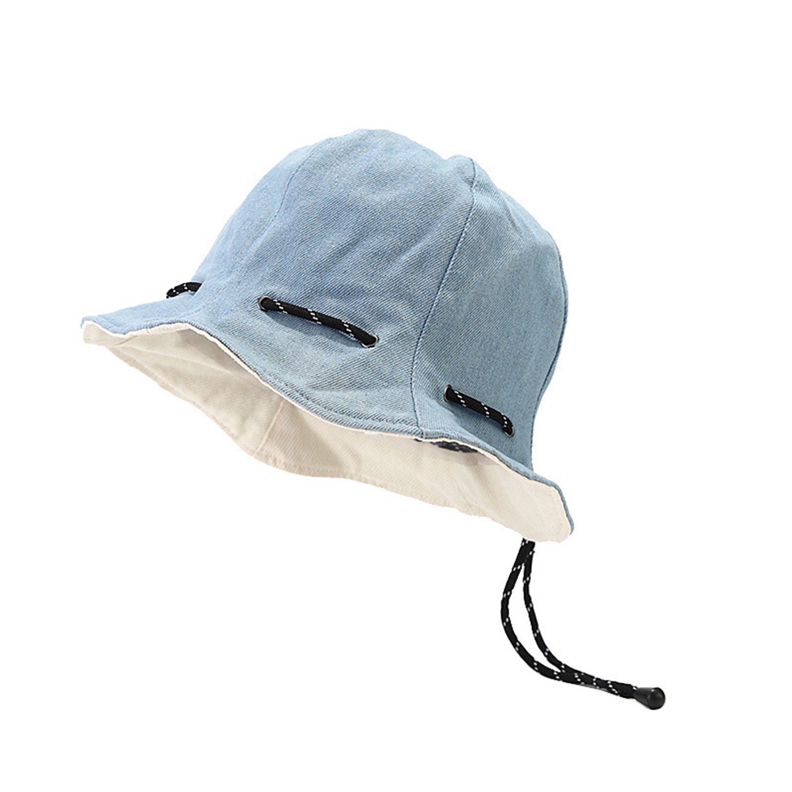 Foldable Jean Fabric Bucket Hat